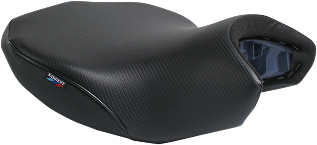 Sargent World Sport Performance Seat Black Carbon FX Low Front BMW R1200 GS '13-'19 - WS-621F-19