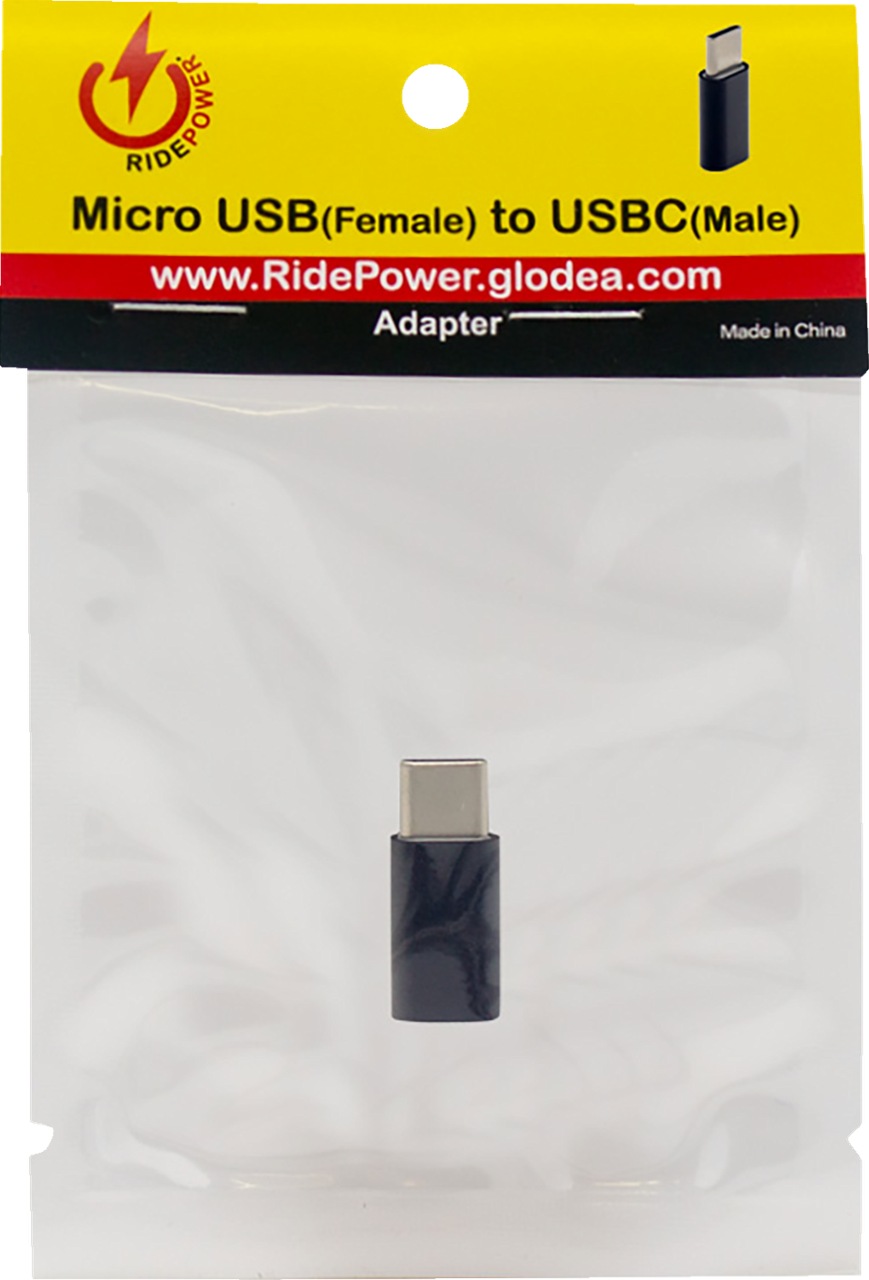 Ridepower Micro USB to USB-C Adapter - RPMUSBCADPT