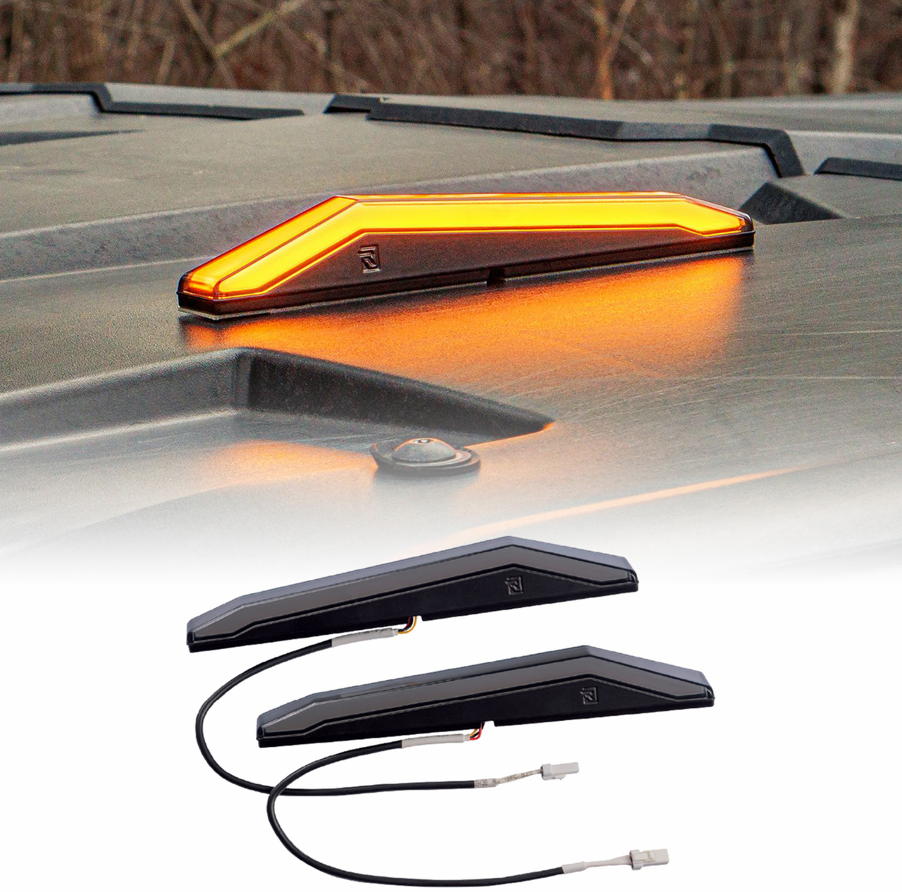 Ravek Apex Lights Running Amber RZR Pro XP - 64-504A