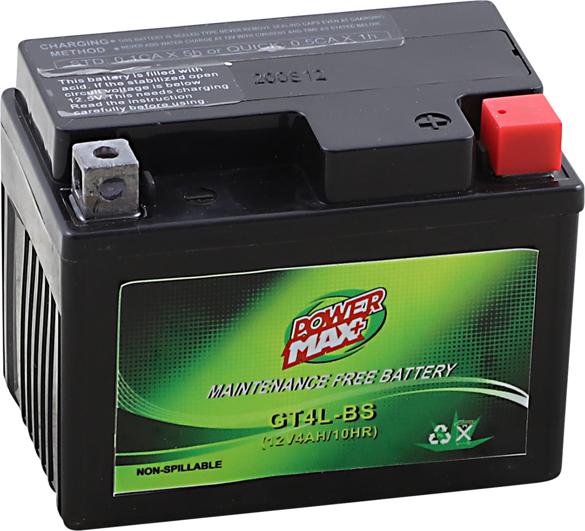 Power Max Battery YTX4L-BS - GT4L-BS