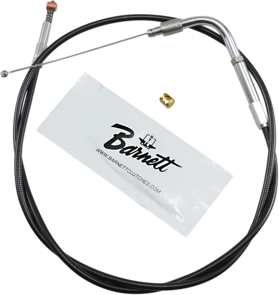 Barnett Black Vinyl Idle Cable +3" Size 34" Length - 101-30-40012-03