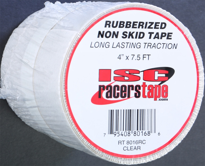 Isc Rubberized Non-Skid Tape Clear 4"X7.5' - RT8016RC
