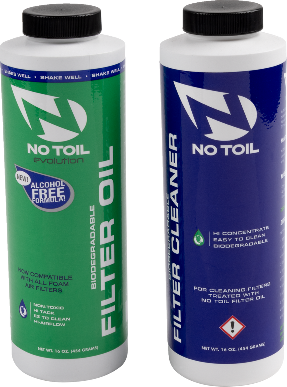 No Toil Evolution Filter Oil and Cleaner Kit 16 US fl oz. - EV104