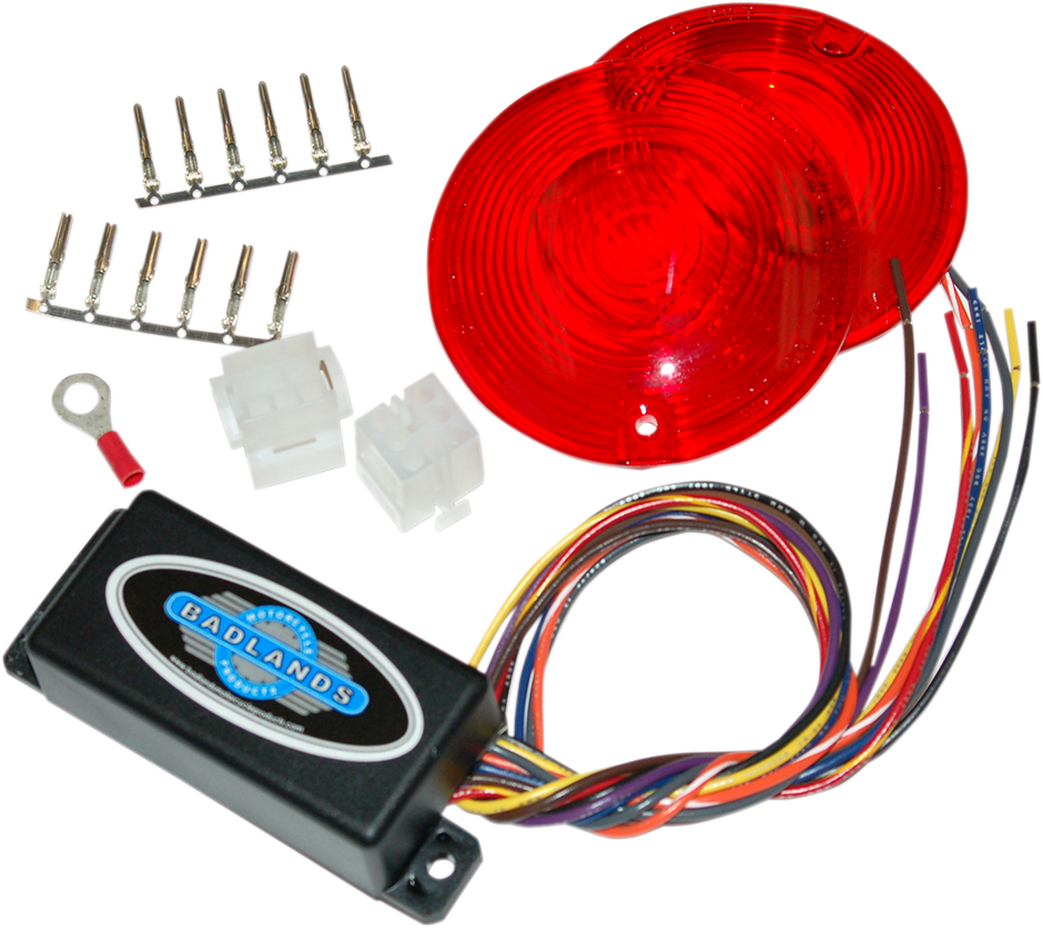 Badlands Plug-In Illuminator with Red Lenses 6 Pin - ILL-02-RL-A ...