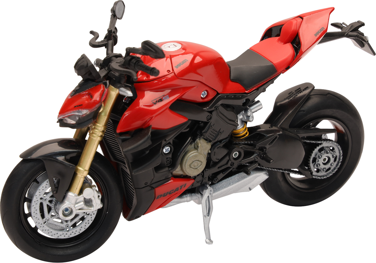 New Ray Toys Ducati Streetfighter V4 1:12 Scale Black/Red - 58273