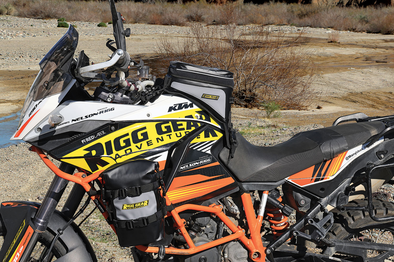 Nelson Rigg Hurricane RiggPak Crash Bar/Tail Bag Black/Gray - SE-4005 ...