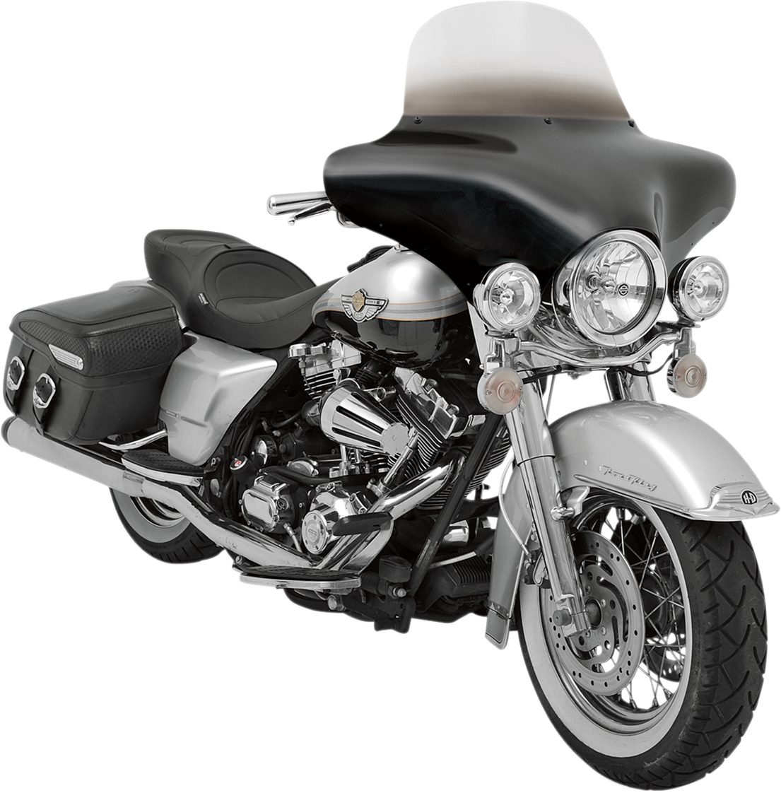 Memphis Shades Batwing Fairing Harley Davidson - MEM7011