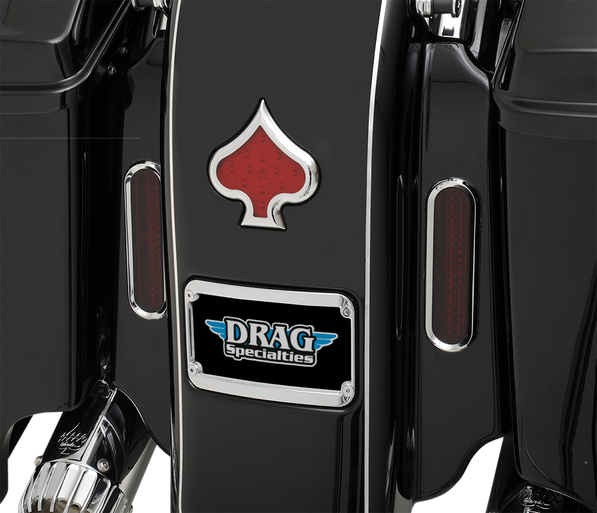 Klock Werks License Plate Frame LED Chrome - KWS-01-0088-C