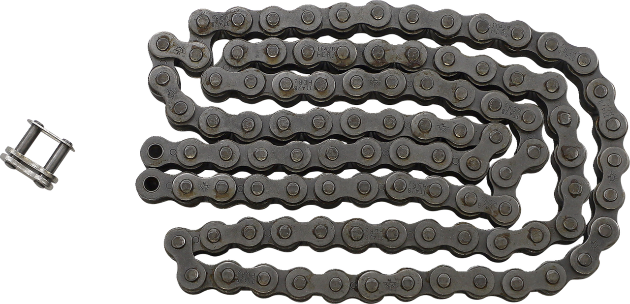JT Chains 428 HDR Heavy Duty Drive Chain Steel 100 Links - JTC428HDR100SL