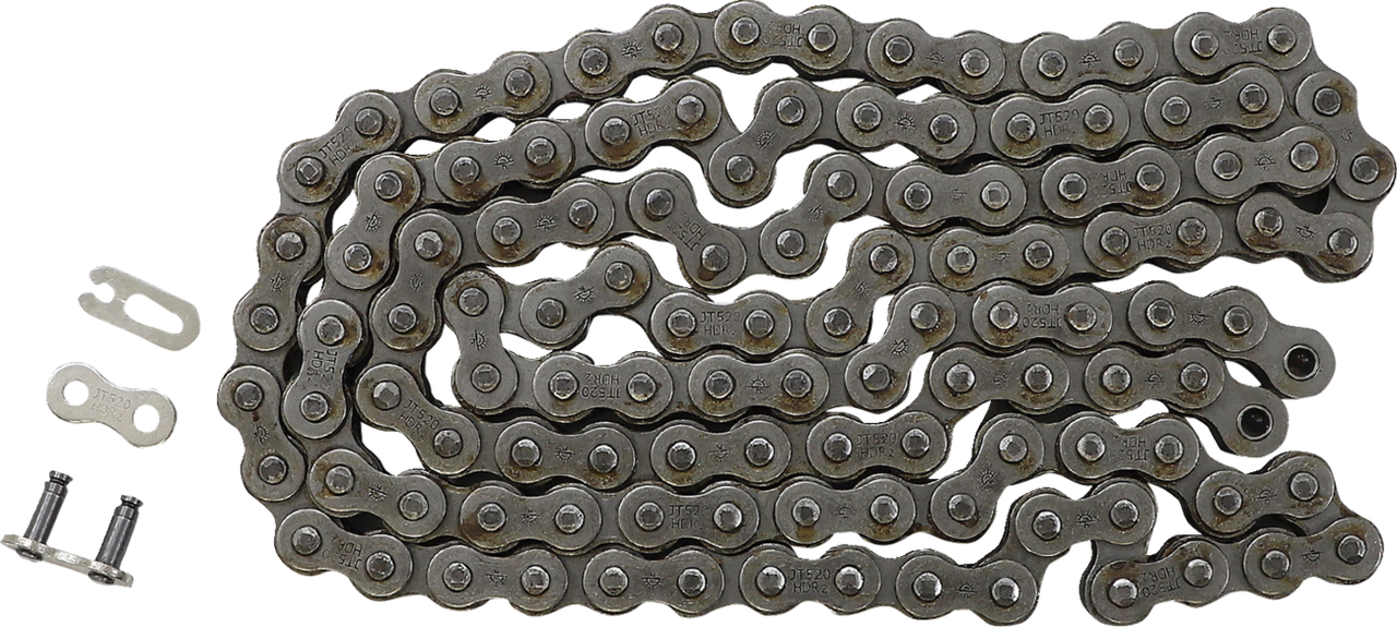 JT Chains 520 HDR Competition Chain Steel 118 Links - JTC520HDR118SL