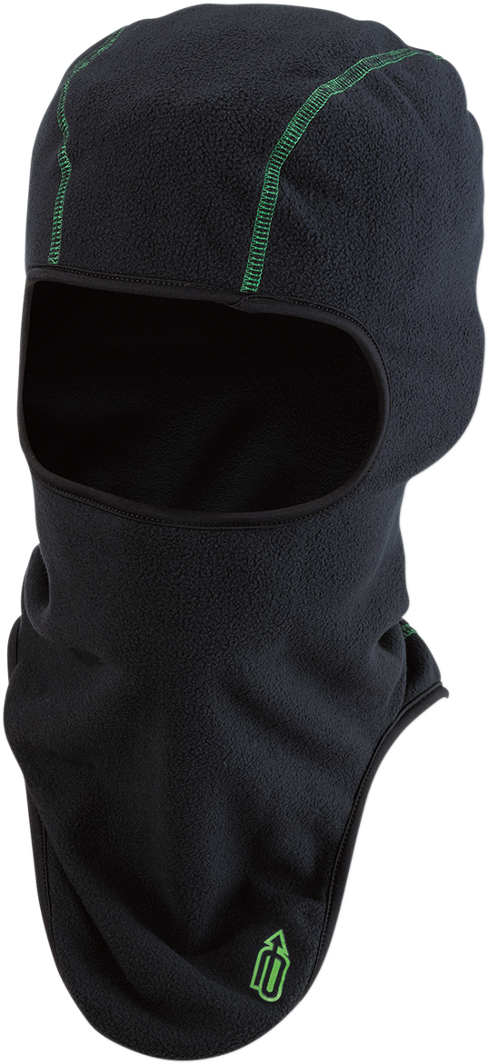Arctiva Balaclava Fleece Black/Green Large/XL - 2503-0364