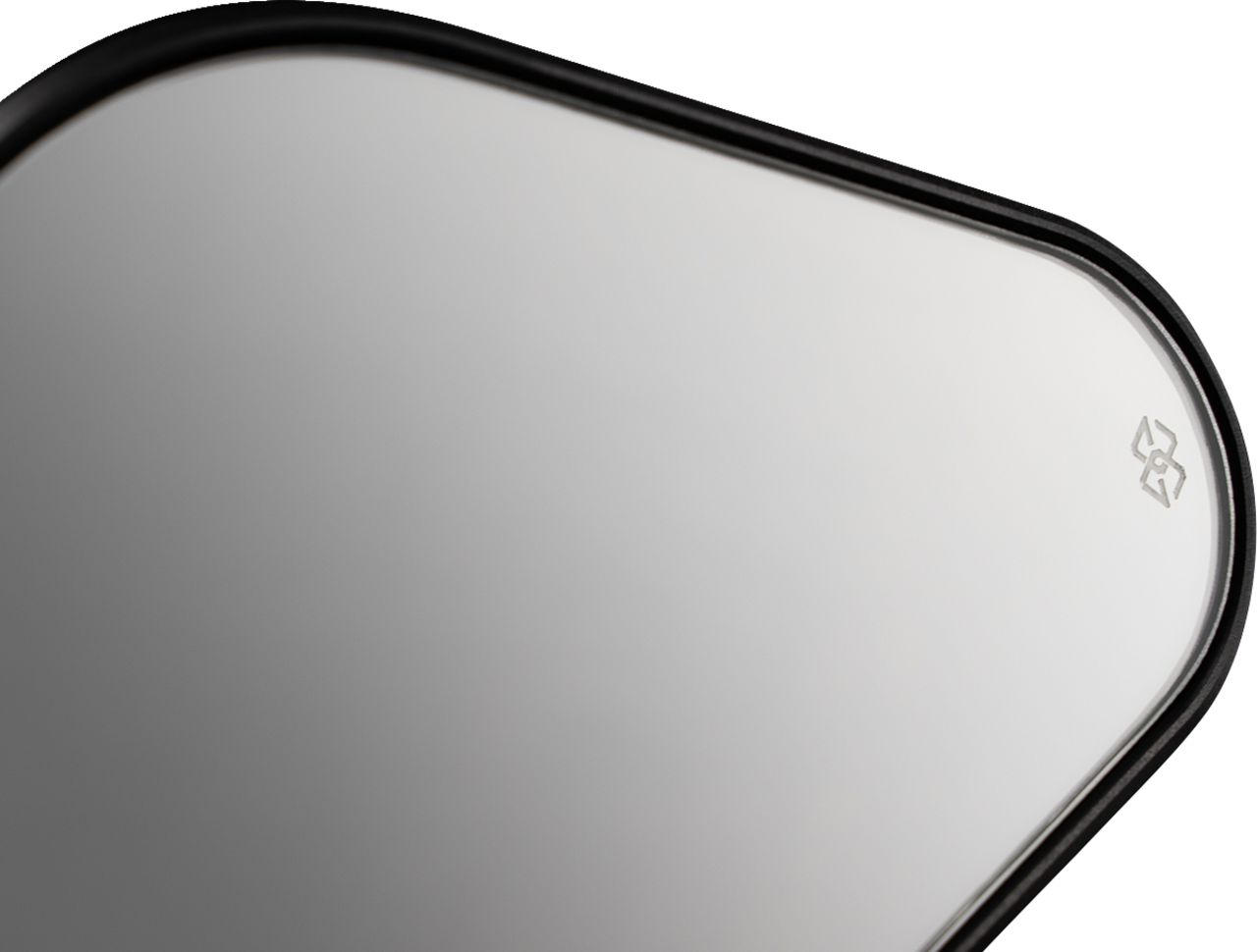 Gilles Tooling Mirror STRATOS Side View Diamond Black Right/Left Each - M03-01-BD