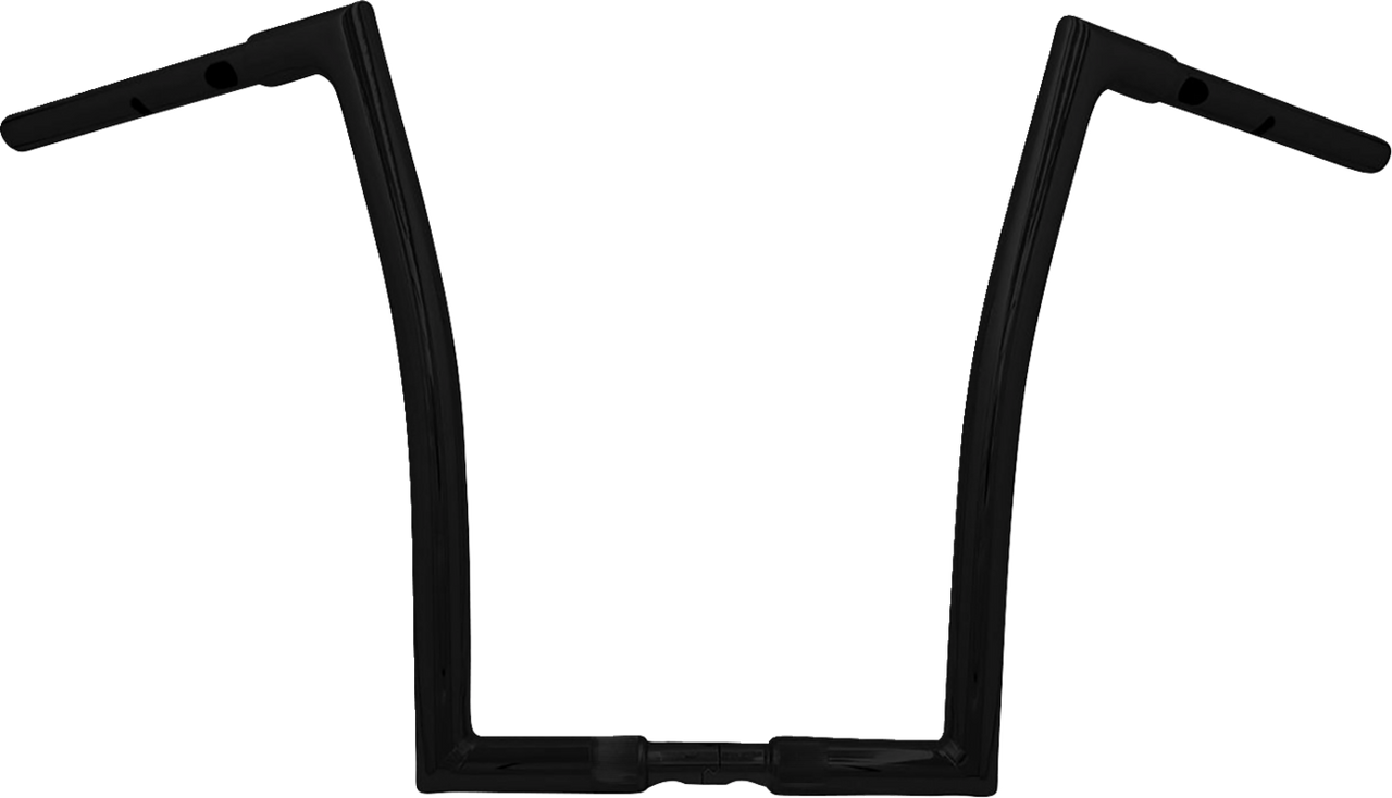 Fat Baggers Inc. 1-1/4" EZ Install Flat Top Handlebar 16" Black - 748016-B