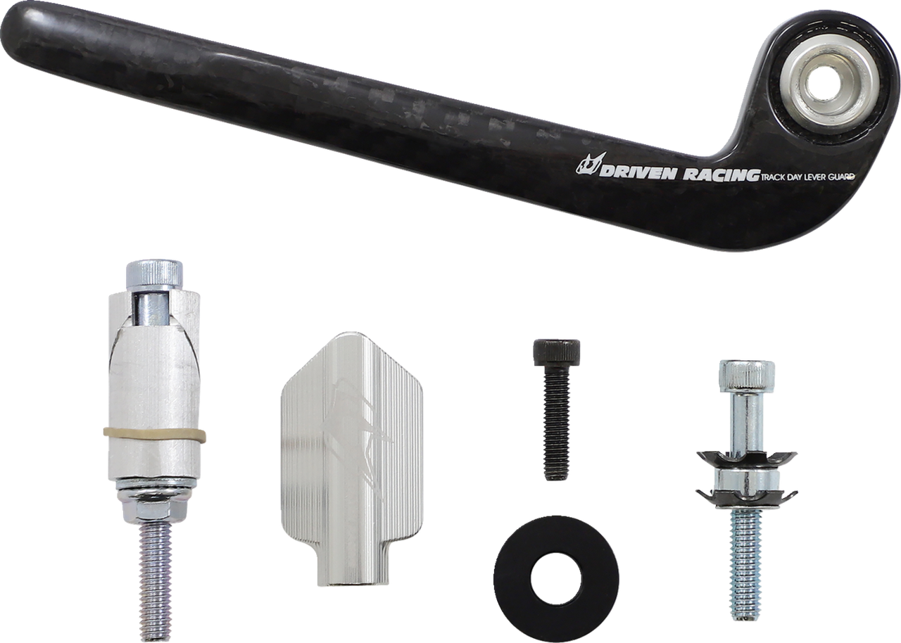 Driven Racing Trackday Lever Guard Carbon Fiber Clutch Silver - DCTDLG ...