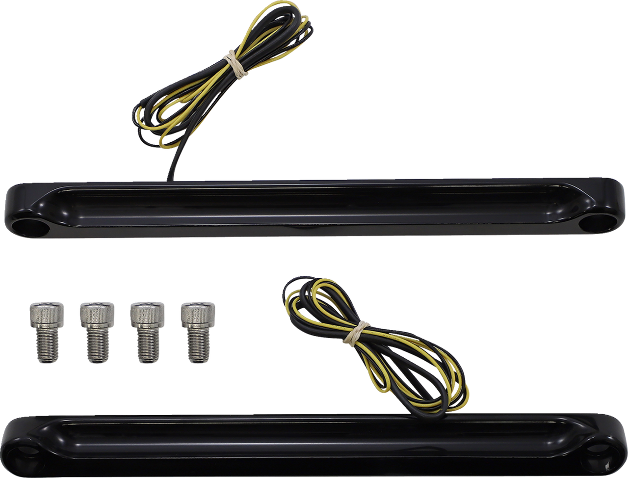 Alloy Art LED Front Signal Light FLSTF Black/Smoke - FDH-2
