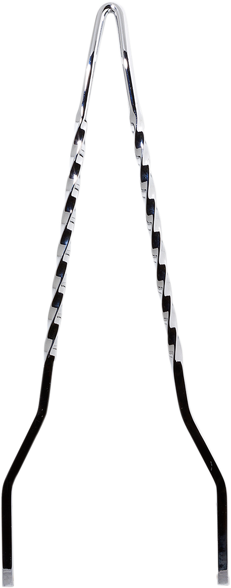Cycle Visions Twisted Sticks Sissy Bar Black 30" - CV-8042B