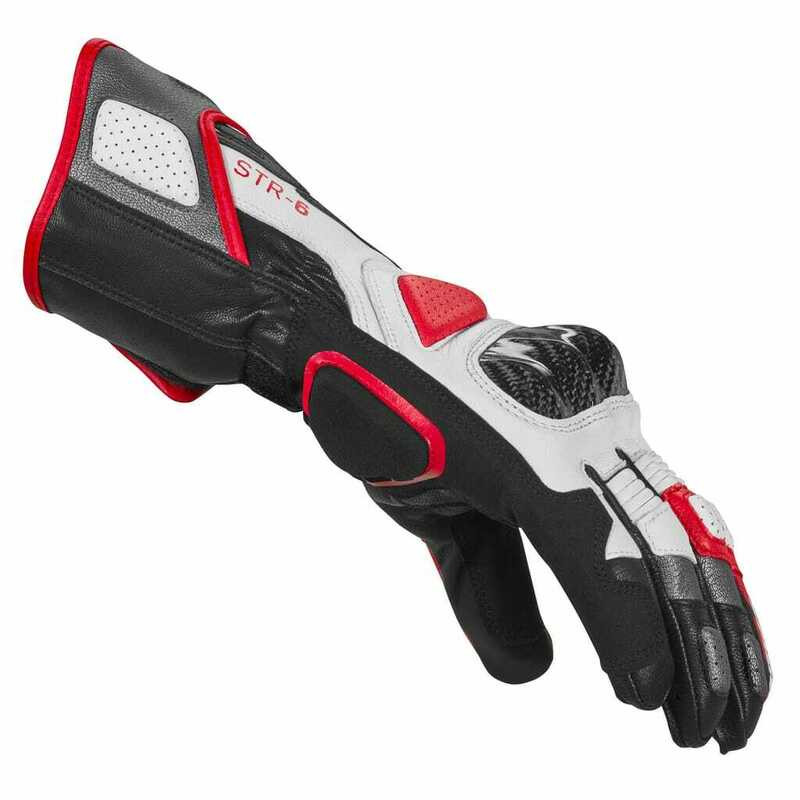 Spidi STR-6 Red Gloves