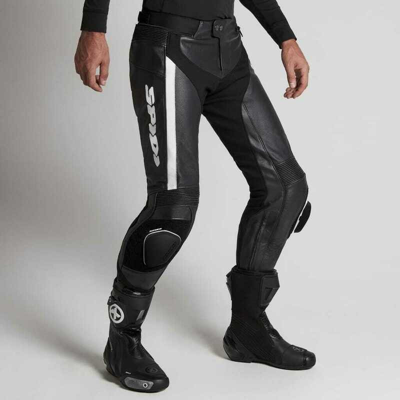 Spidi RR Pro 2 Wind Black White Leather Pants