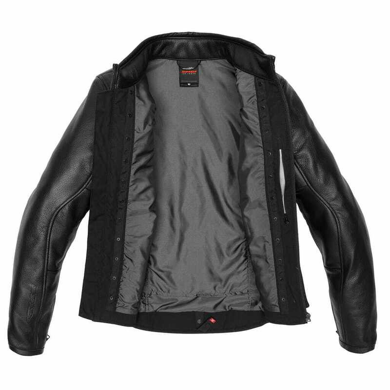Spidi Premium Black Leather Jacket
