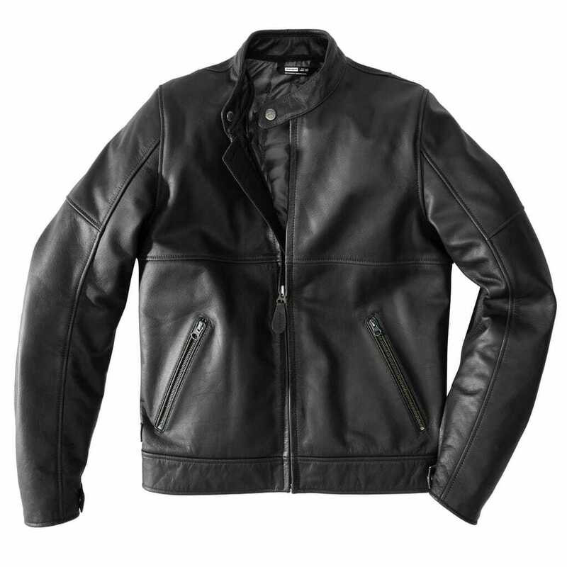 Spidi Mack Black Leather Jacket