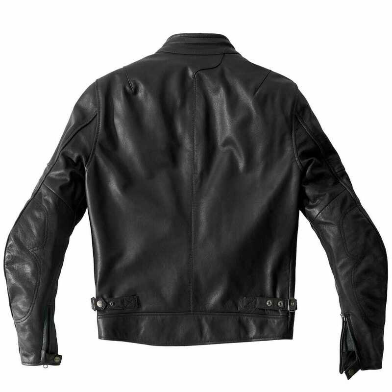 Spidi Mack Black Leather Jacket