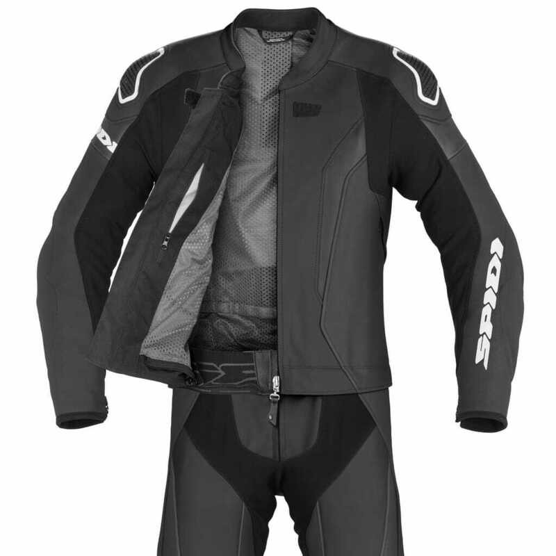 Spidi Laser Touring Black White Suit