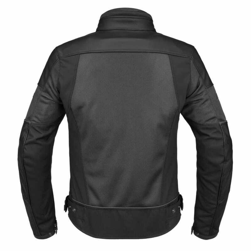 Spidi Intersection Black Leather H2Out Jacket