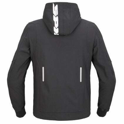 Spidi Hoodie Armor Light Black Jacket