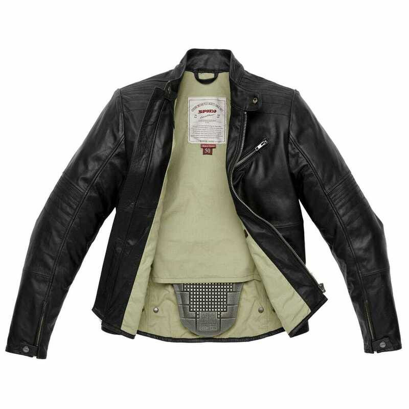 Spidi Garage Brown Leather Jacket