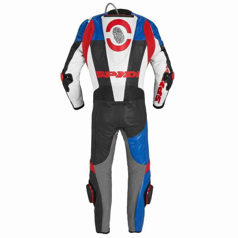 Spidi DP-Progressive Perforated Pro Black Red Blue Suit