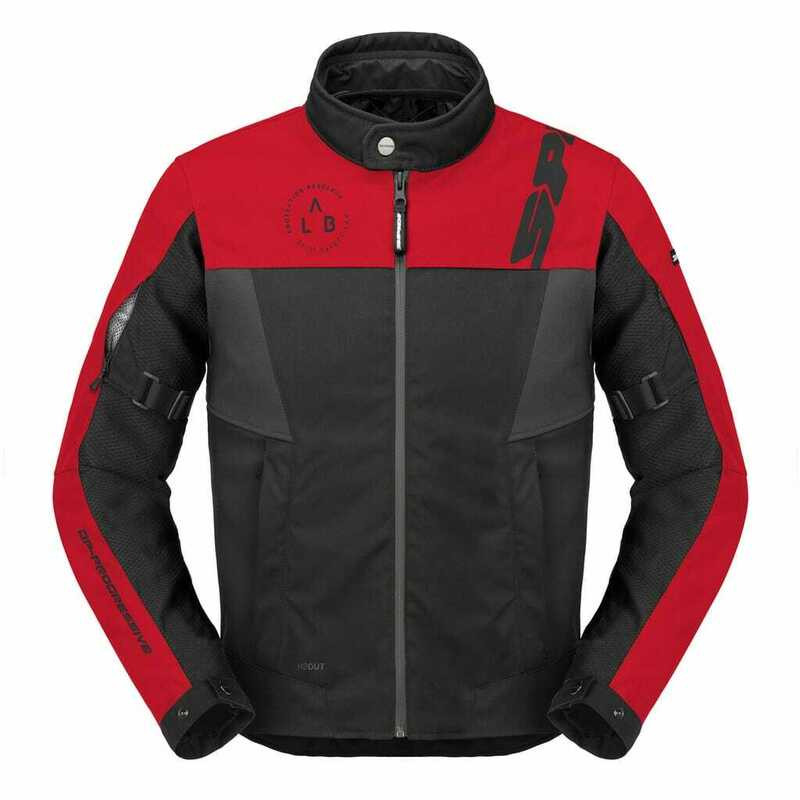 Spidi Corsa Red Black H2Out Jacket