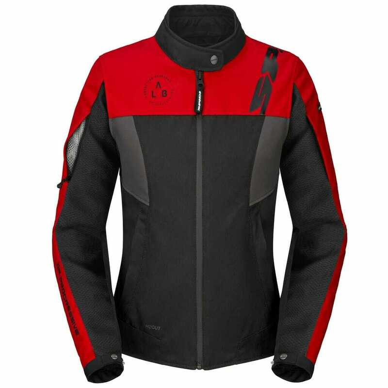 Spidi Corsa Ladies Red Black H2Out Jacket