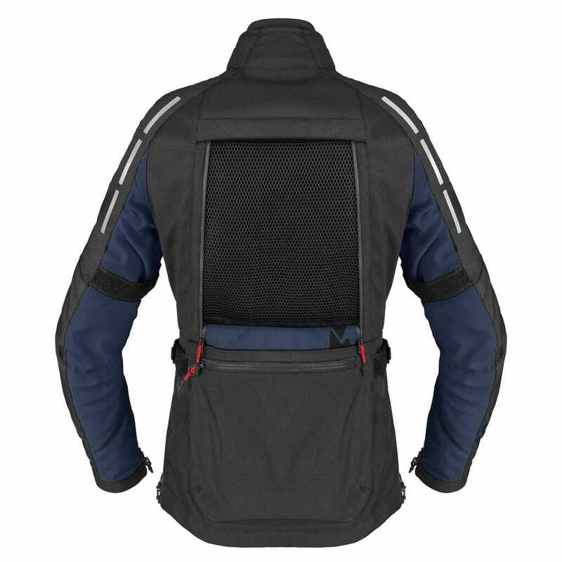 Spidi 4 Season V3 Ladies Black Blue H2Out Jacket