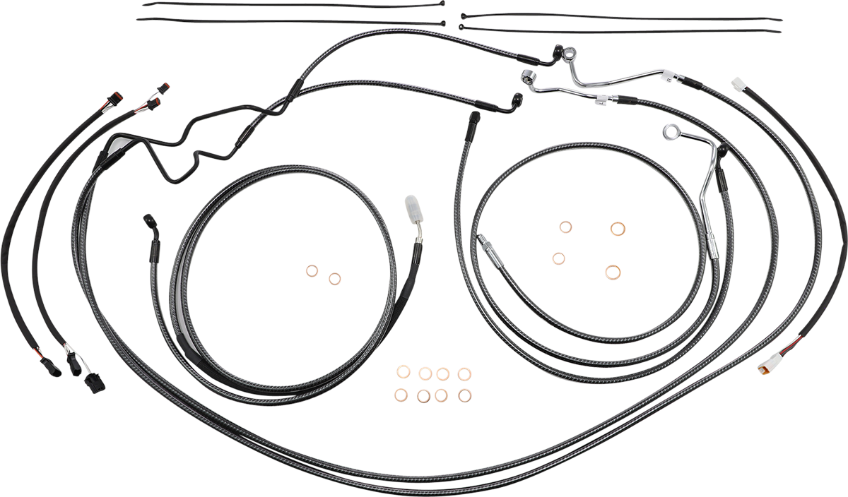 Magnum Control Cable Kit size KARBONFIBR - 787842 - Speed Addicts