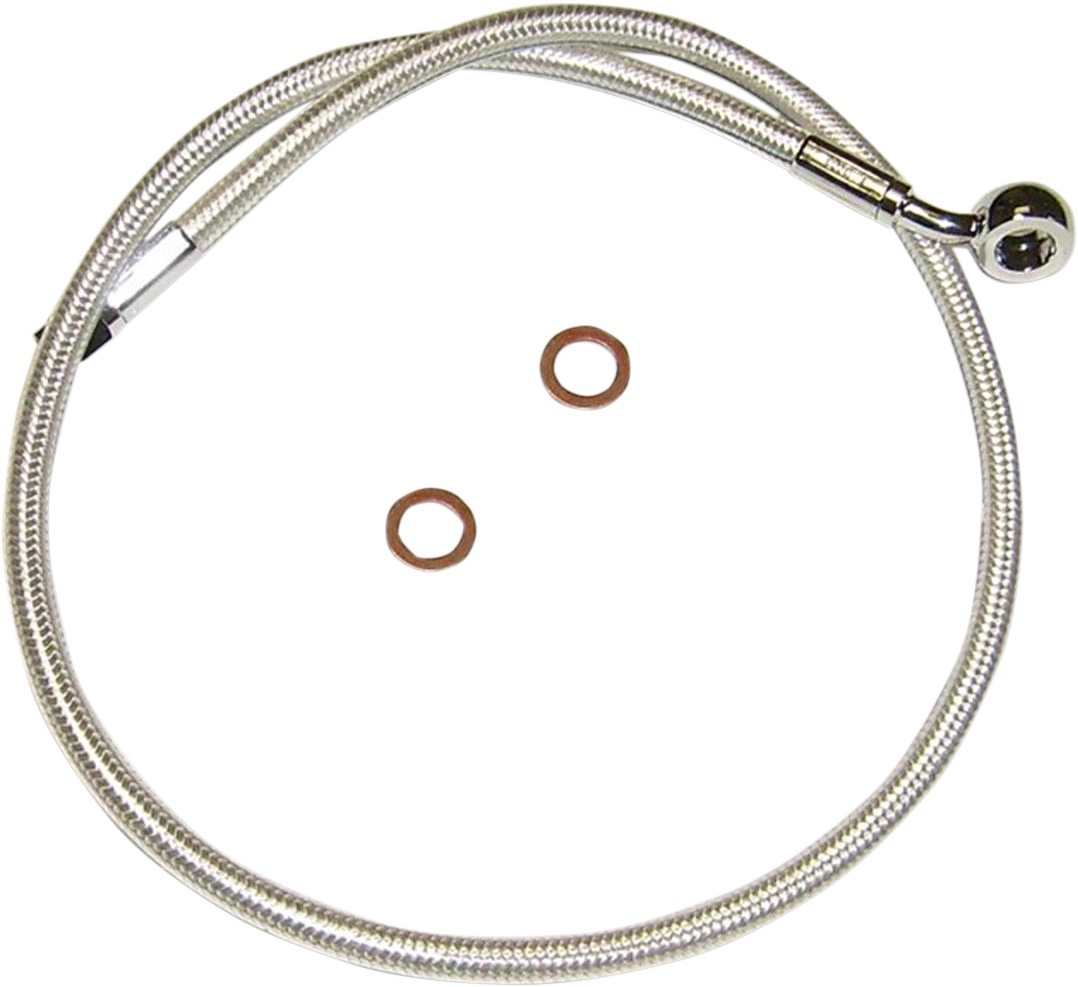 Magnum Brake Line 10mm-Straight 26" size  Sterling Chromite II - AS37626