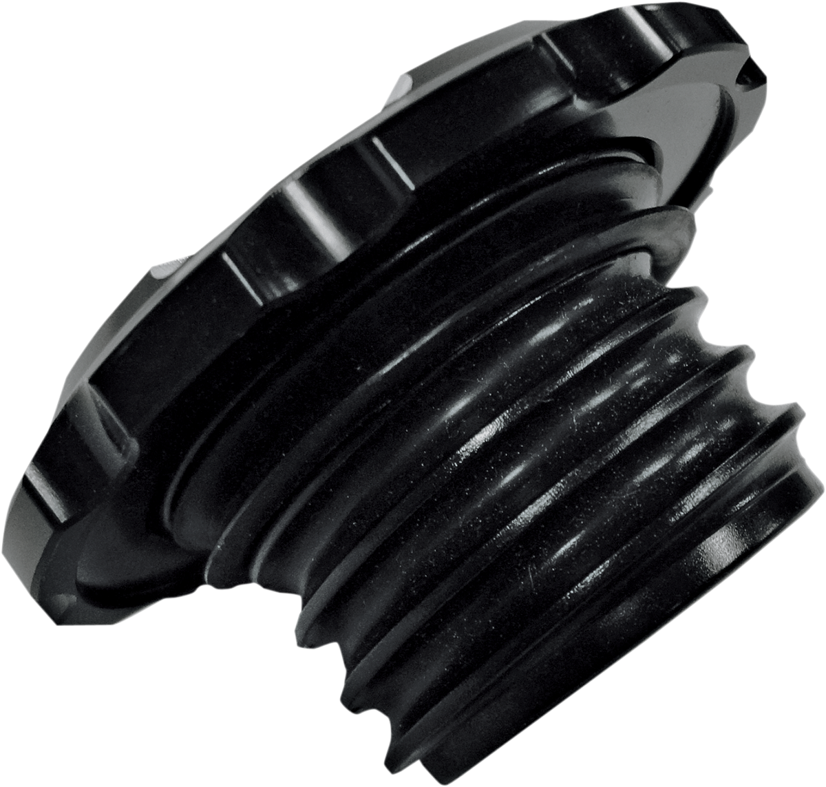 Joker Machine Gas Cap Smooth size  Black - 10-442B