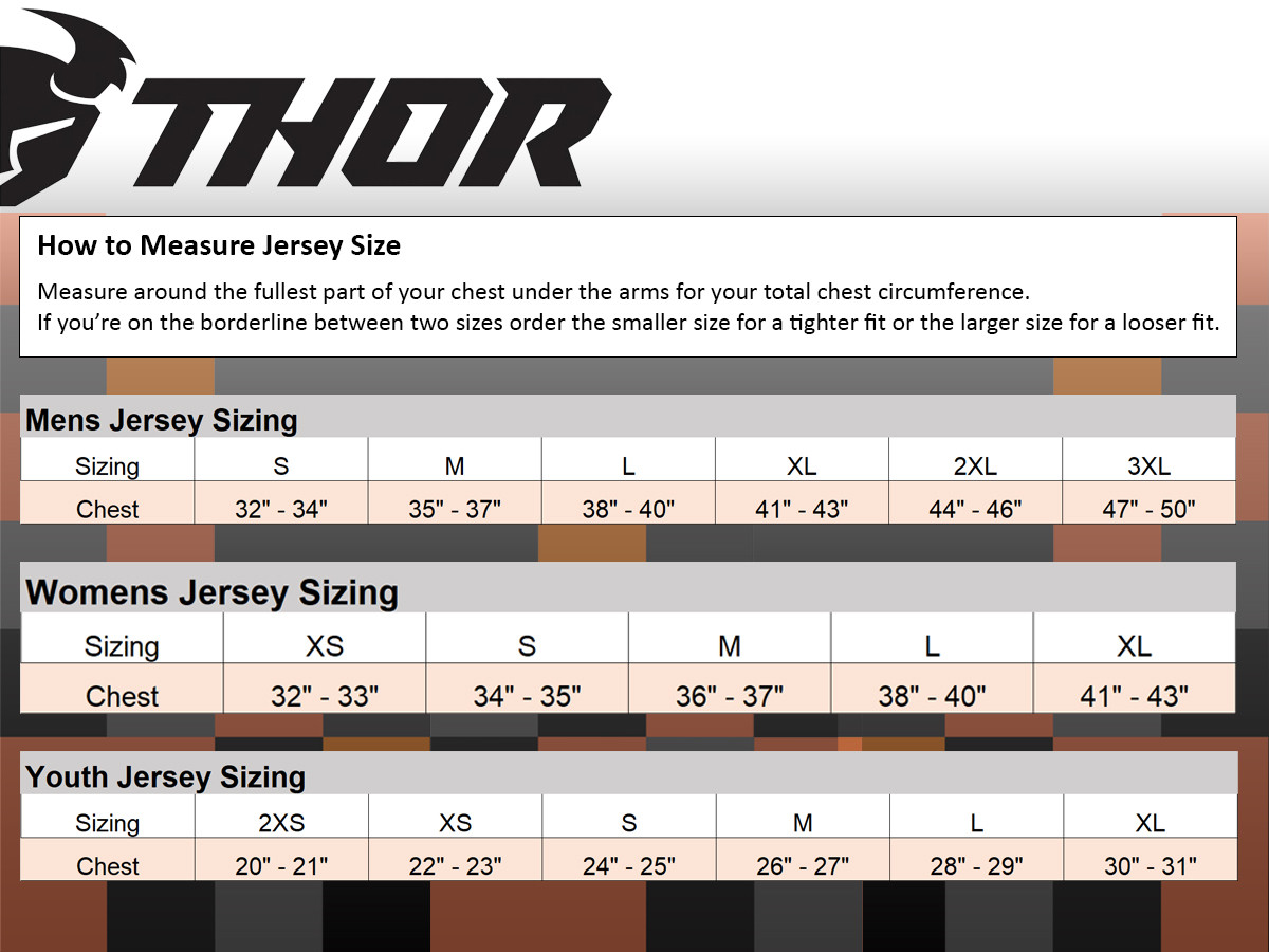 Thor Youth Launchmode Futura Navy Orange Jersey