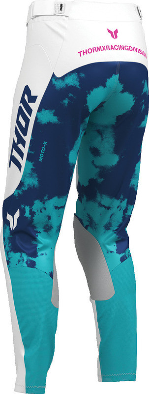 Thor Women's Launchmode Bleach White Aqua Pants