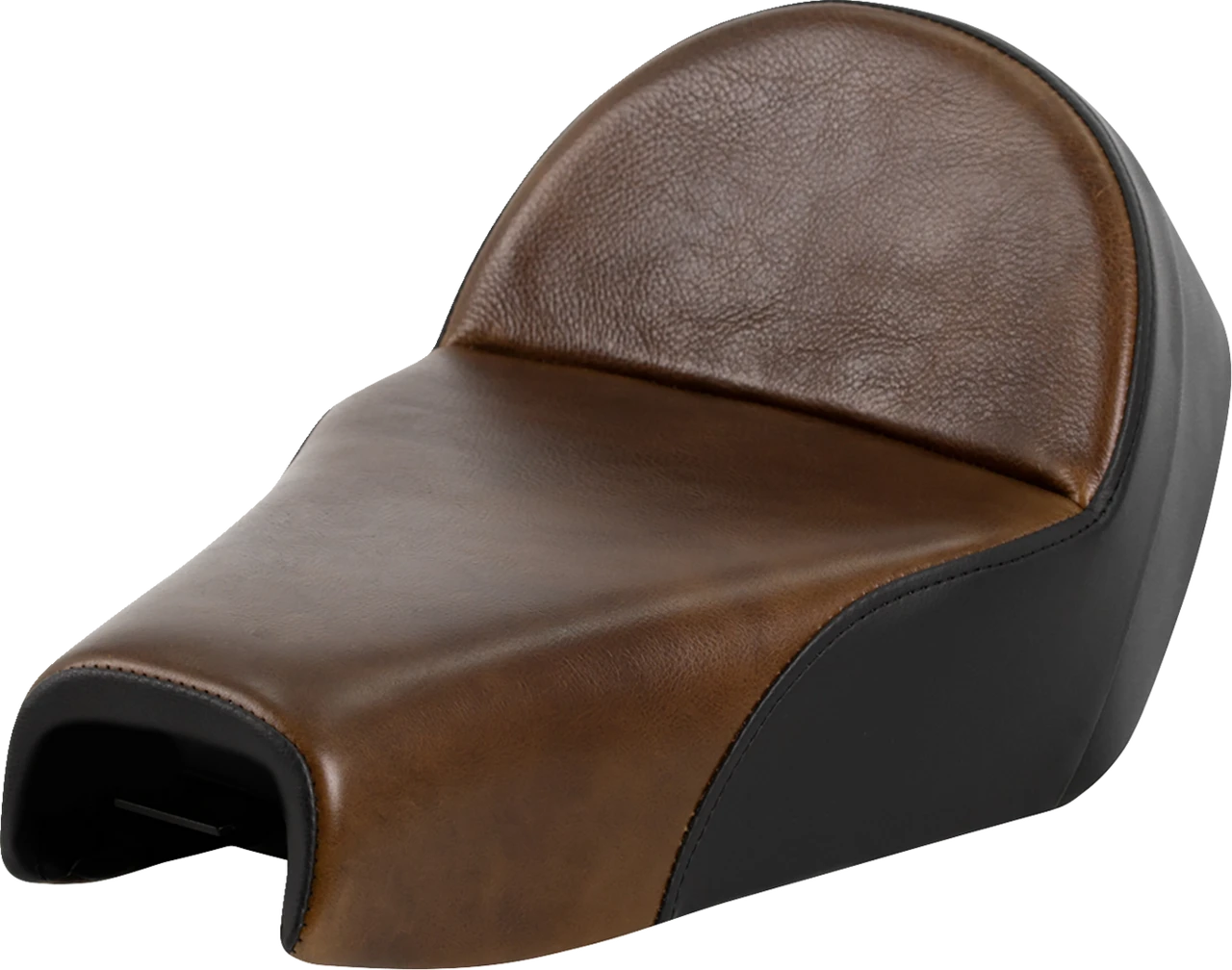 Saddlemen Lariat Solo Seat Distressed Leather 4.5 Gal Tank XL '04size '22 - 807-03B-0041