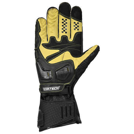 Cortech Sector Pro RR Black White Gloves