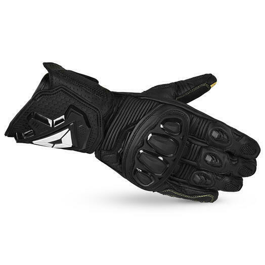 Cortech Sector Pro RR Black White Gloves