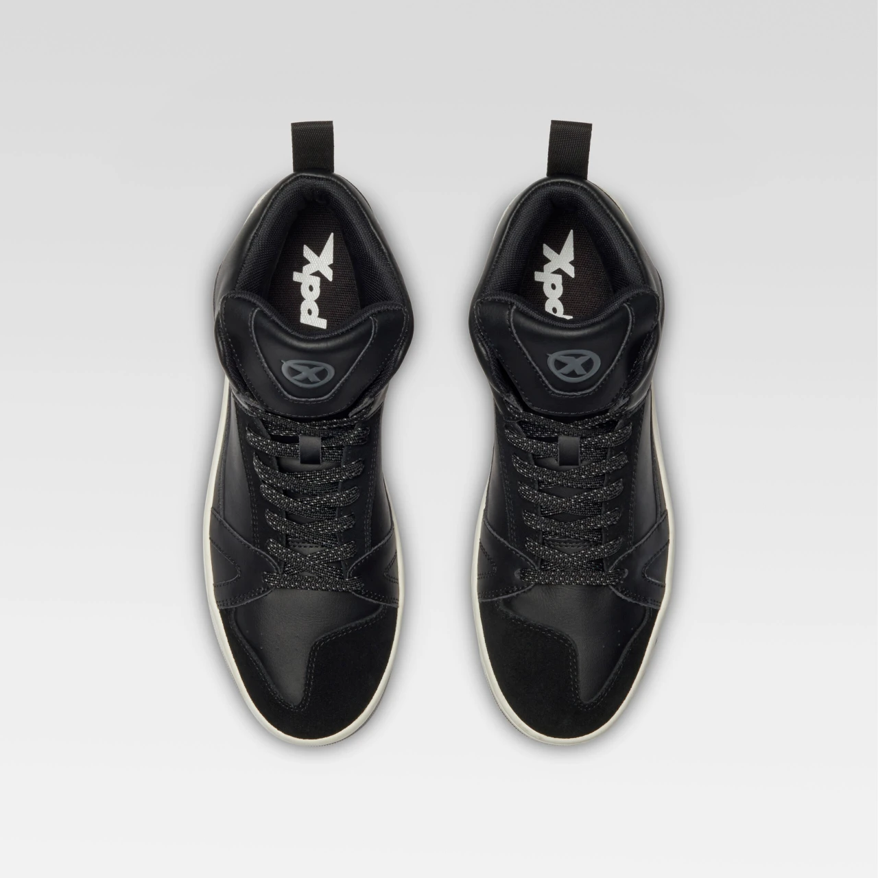 XPD Moto-1 Leather Black Shoes