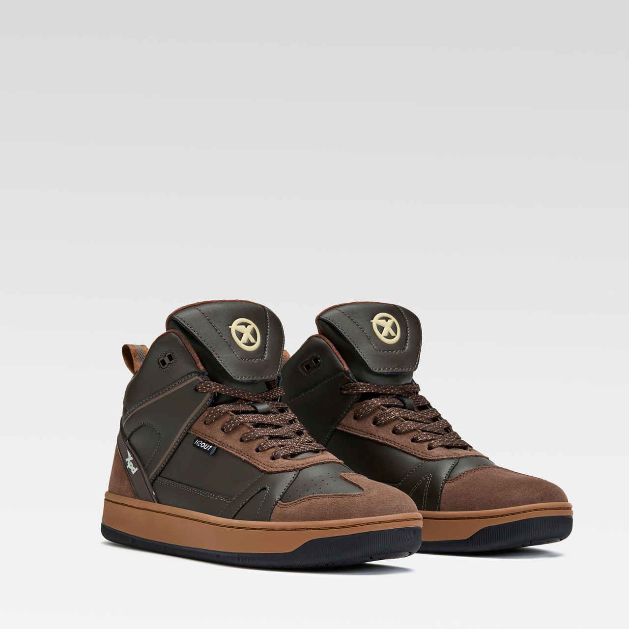 XPD Moto-1 H2Out Brown Shoes