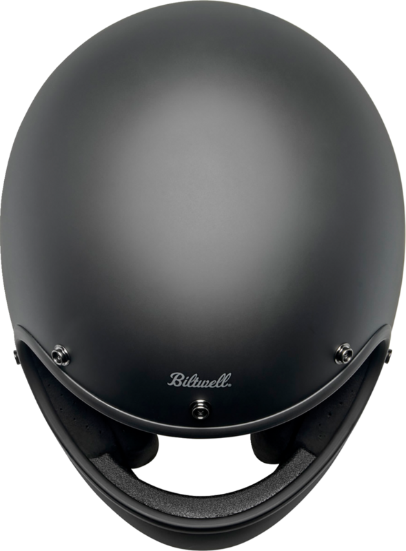 Biltwell Gringo Flat Black Helmet