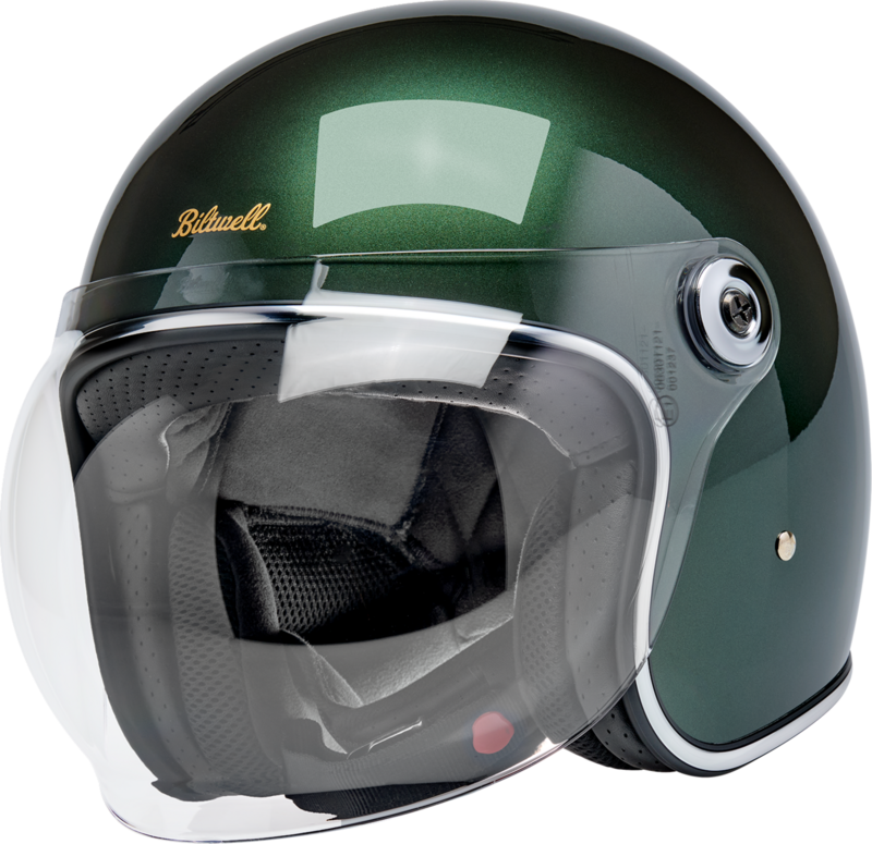 Biltwell Tahoe Metallic Sierra Green Helmet