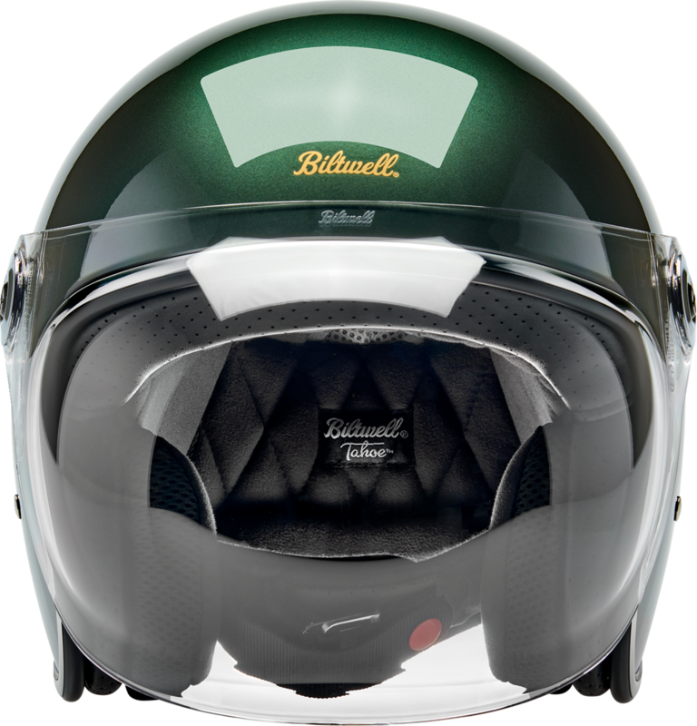 Biltwell Tahoe Metallic Sierra Green Helmet