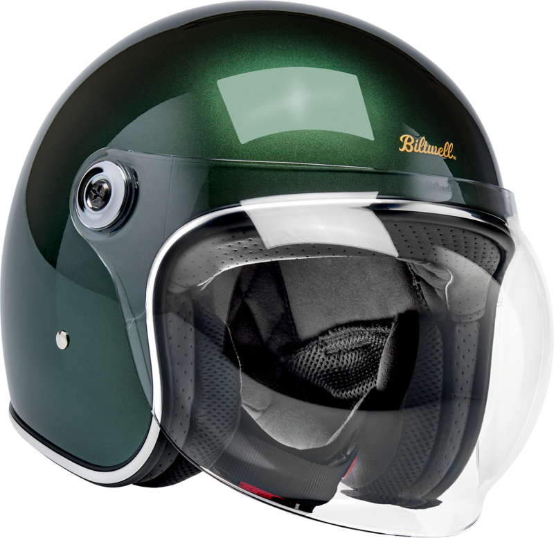 Biltwell Tahoe Metallic Sierra Green Helmet