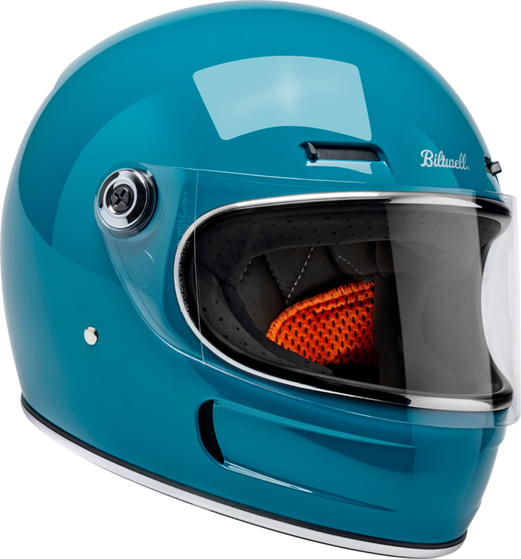 Biltwell Gringo SV Gloss Atlantic Teal Helmet