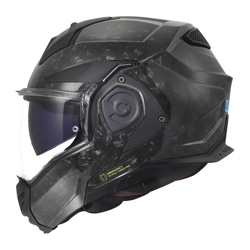LS2 Advant X Carbon Full Forged Gloss Black Helmet - Speed Addicts