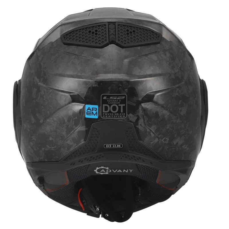 LS2 Advant X Carbon Full Forged Gloss Black Helmet - Speed Addicts